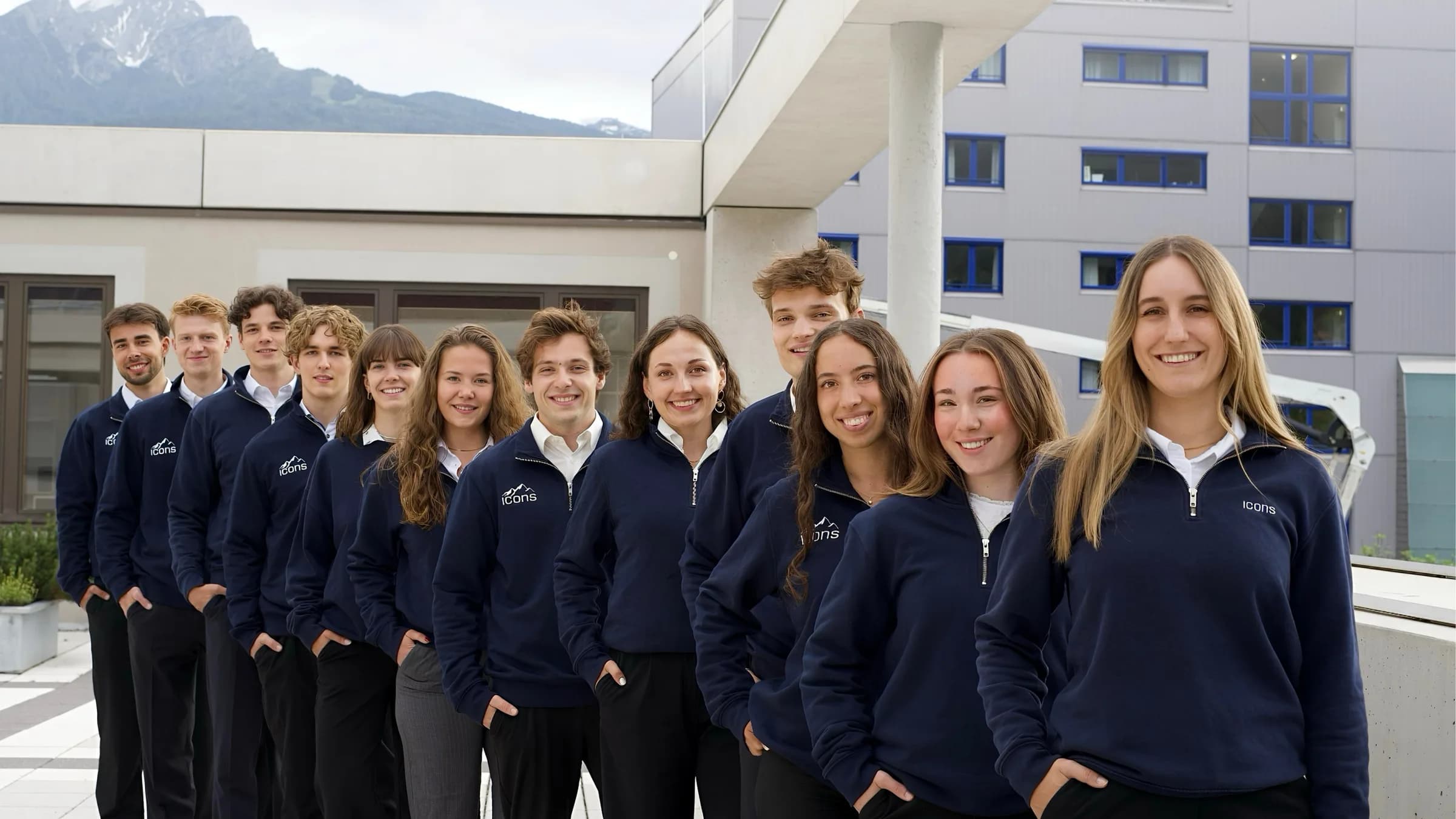 The members of icons Innsbruck